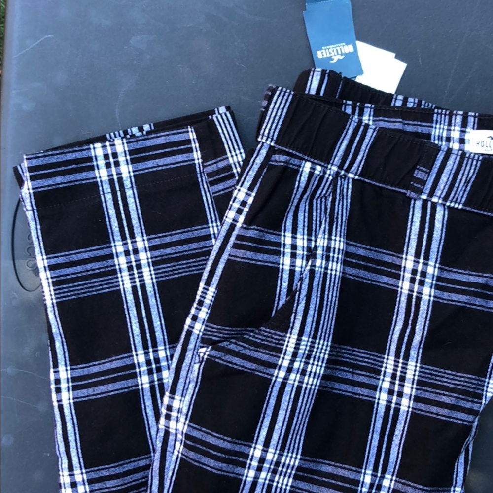 Hollister Plaid Dress Pants